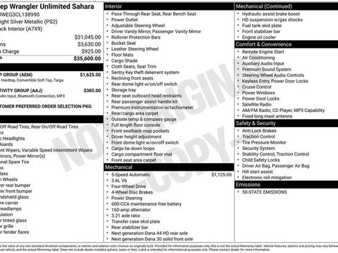 Used 2012 Jeep Wrangler Unlimited Sahara w/ Dual Top Group image 5