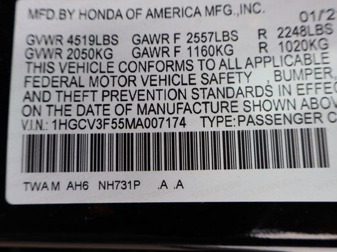 Used 2021 Honda Accord EX-L image 34