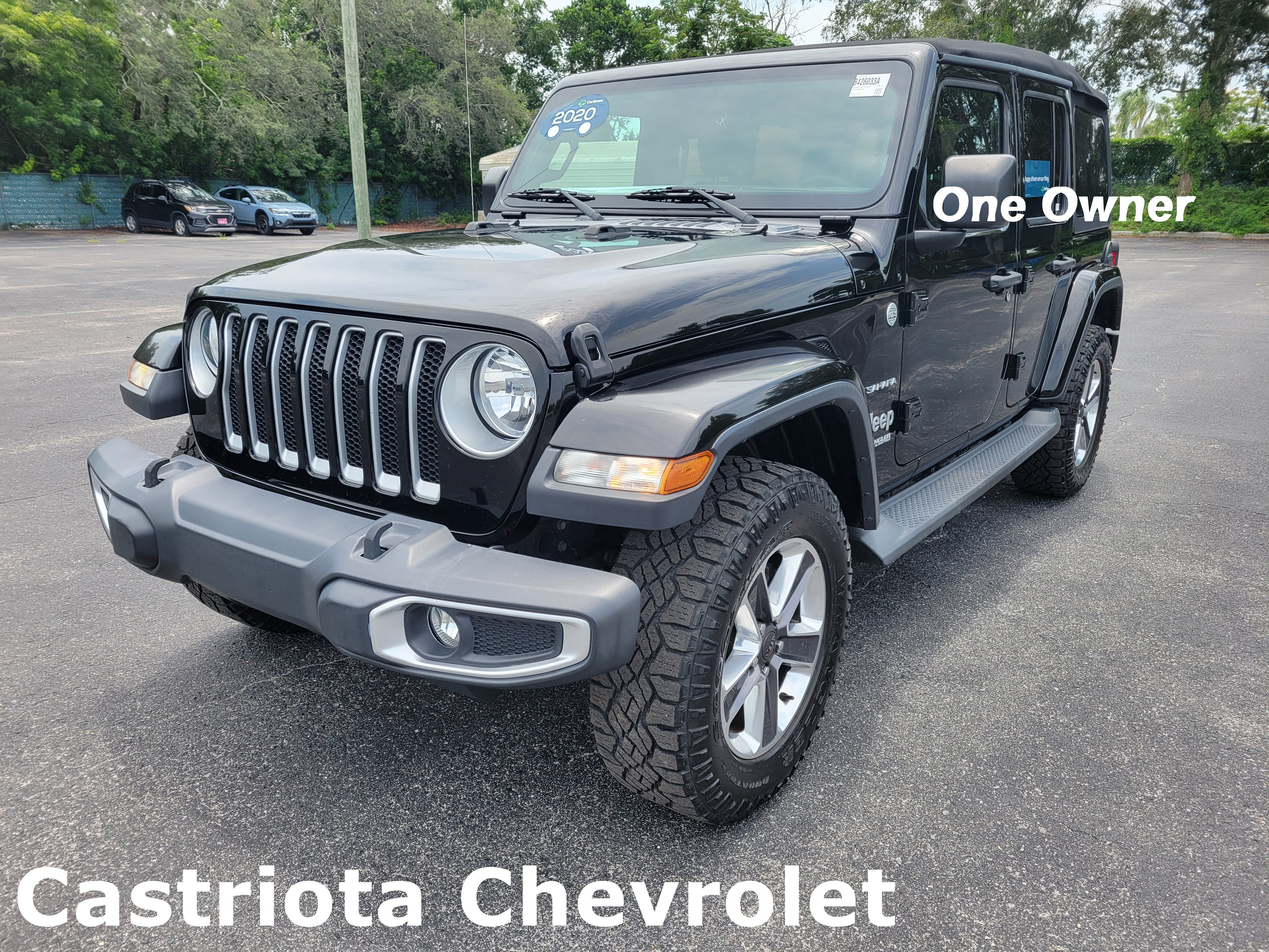 Used 2020 Jeep Wrangler Unlimited Sahara AWD/4WD image 1