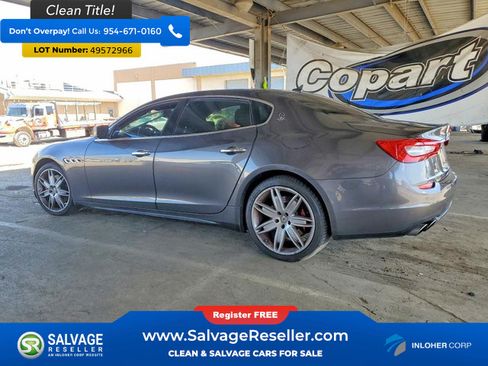 Used 2015 Maserati Quattroporte S Q4 AWD/4WD image 3