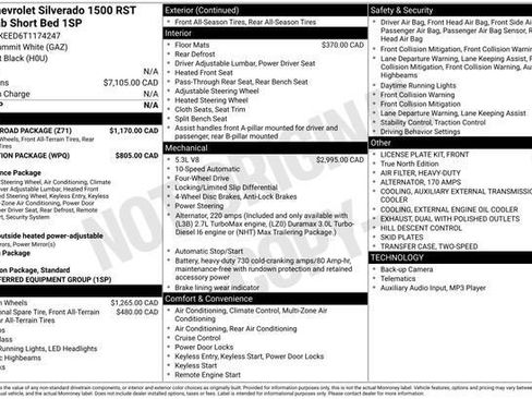 New 2026 Chevrolet Silverado 1500 RST w/ Z71 Off-Road Package image 4
