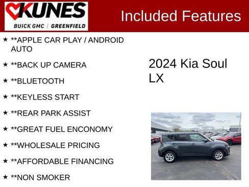 Used 2024 Kia Soul LX w/ Option Group 015 FWD image 2