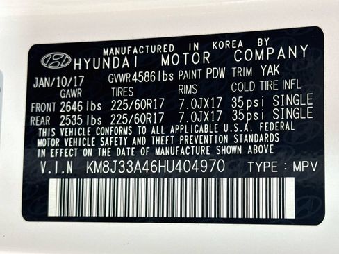 Used 2017 Hyundai Tucson SE Plus FWD image 16