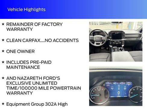 Used 2023 Ford F150 XLT w/ Equipment Group 302A High AWD/4WD image 17