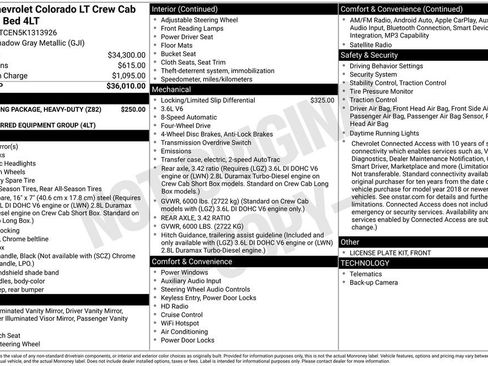Used 2019 Chevrolet Colorado LT AWD/4WD image 34