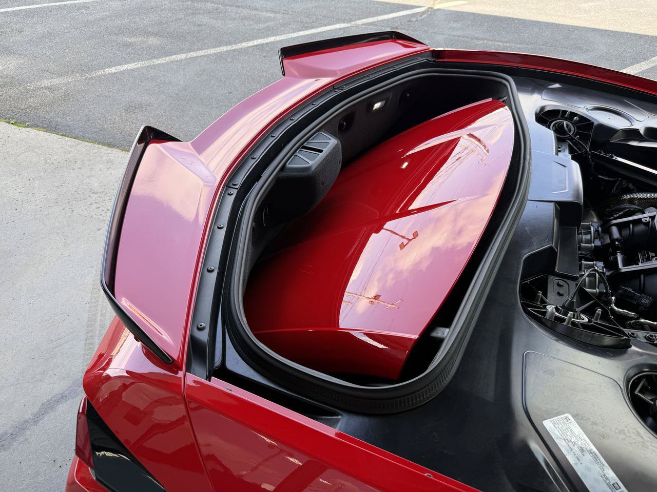 Used 2024 Chevrolet Corvette Z06 Coupe w/ 3LZ w/ Stealth Interior Trim Package RWD image 47
