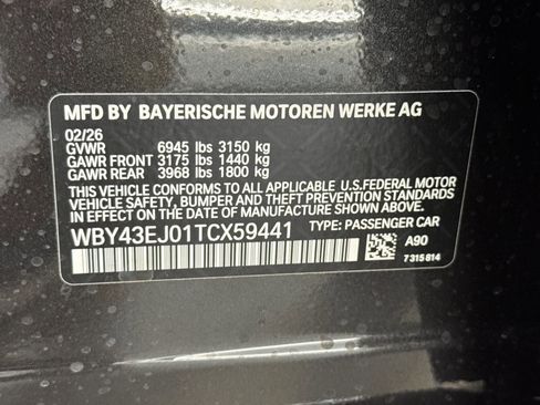 Used 2026 BMW i7 xDrive60 RWD image 20