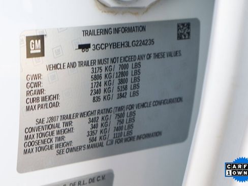 Used 2020 Chevrolet Silverado 1500 Custom w/ Trailering Package image 45