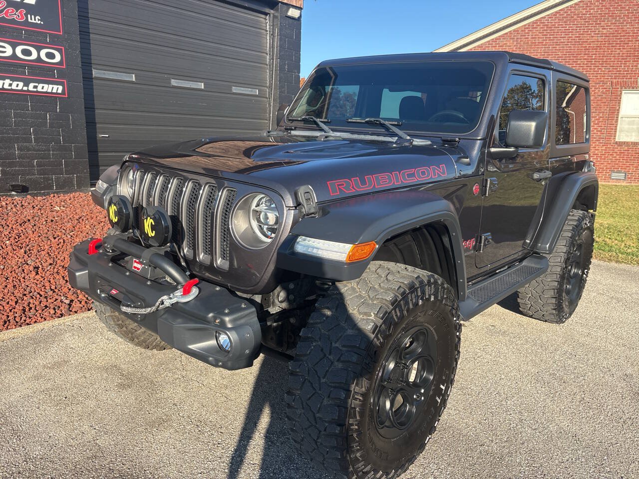 Used 2018 Jeep Wrangler Rubicon w/ Steel Bumper Group AWD/4WD image 2