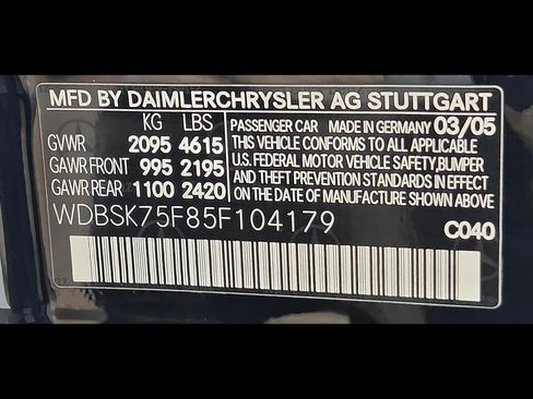 Used 2005 Mercedes-Benz SL 500 image 54