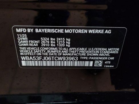 New 2026 BMW 530i xDrive w/ Executive Package AWD/4WD image 17