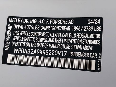 Certified 2024 Porsche 911 Carrera GTS image 37