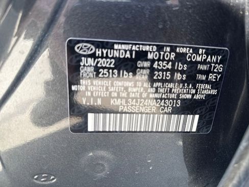 Used 2022 Hyundai Sonata Limited FWD image 34
