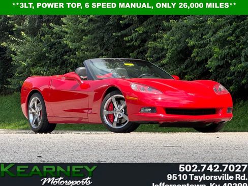 Used 2009 Chevrolet Corvette Convertible w/ Preferred Equipment Group RWD image 1
