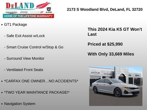 Used 2024 Kia K5 GT w/ GT1 Package image 18