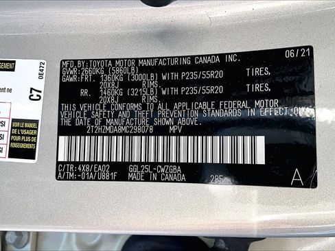 Used 2021 Lexus RX 350 AWD w/ Premium Package image 33