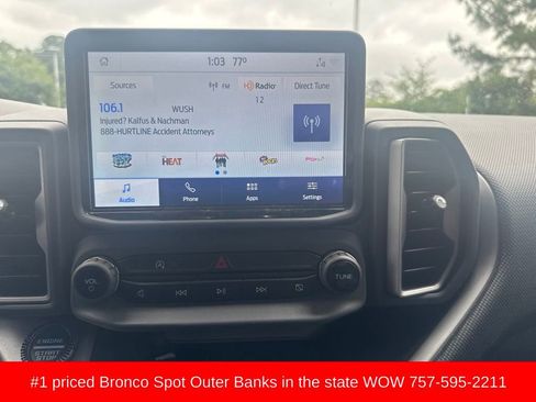Used 2021 Ford Bronco Sport Outer Banks w/ Outer Banks Package (96D) AWD/4WD image 9
