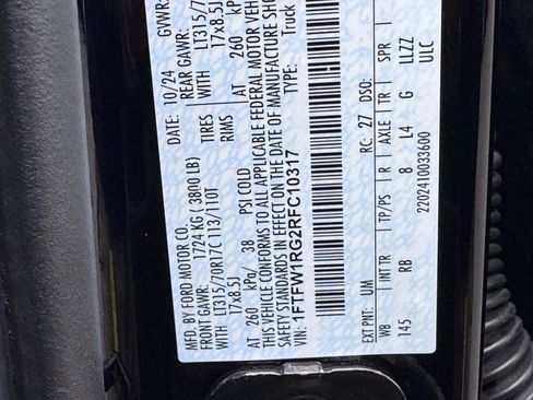 Used 2024 Ford F150 Raptor AWD/4WD image 45