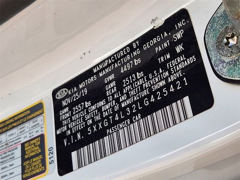 Used 2020 Kia Optima LX image 30