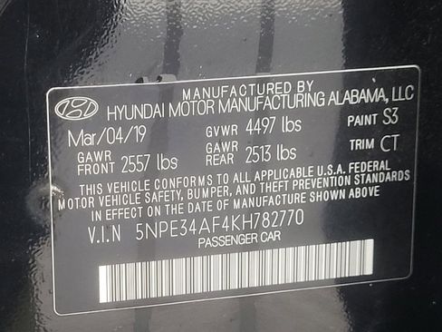 Used 2019 Hyundai Sonata SEL w/ Cargo Package image 33