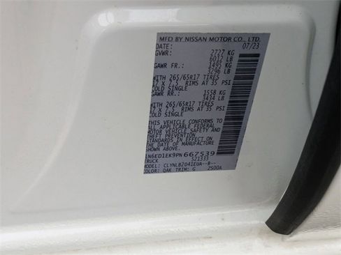 Used 2023 Nissan Frontier SV w/ Tow Package image 37