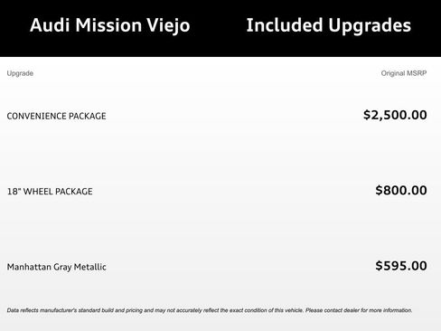 Certified 2023 Audi A4 2.0T Premium w/ Convenience Package image 6