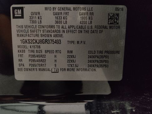 Used 2016 GMC Yukon Denali AWD/4WD image 33