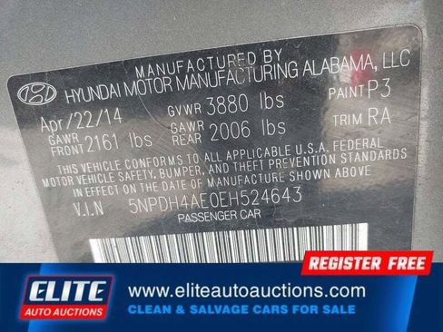 Used 2014 Hyundai Elantra SE image 18