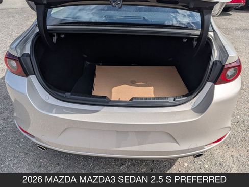 New 2026 MAZDA MAZDA3 2.5 S Sedan w/ Preferred Pkg image 26