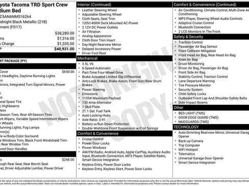 Used 2022 Toyota Tacoma TRD Sport image 23