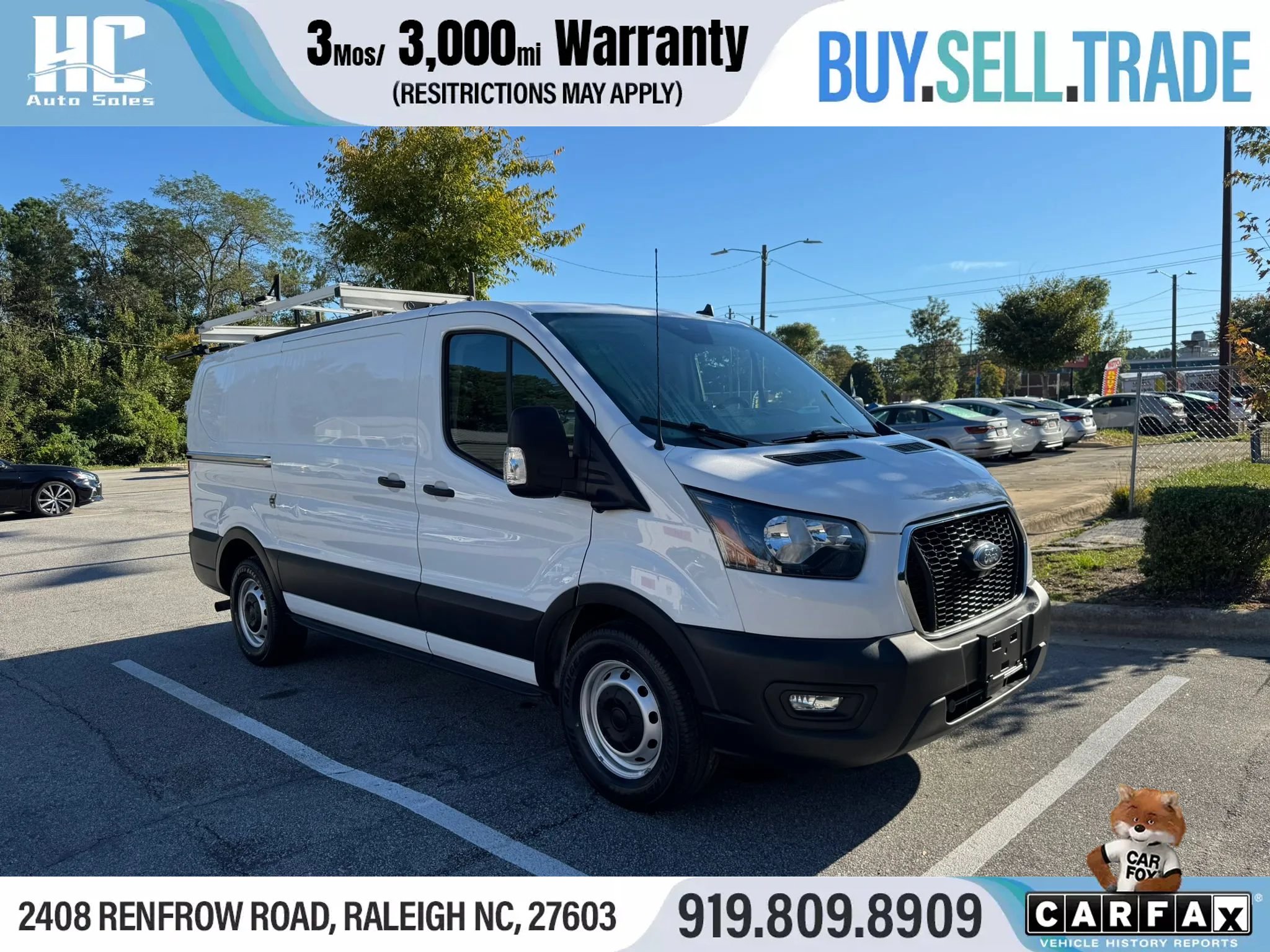 Used 2023 Ford Transit 150 Low Roof RWD image 7