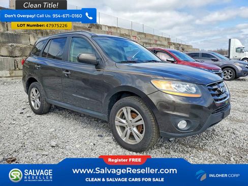 Used 2011 Hyundai Santa Fe Limited w/ Navigation Pkg 4 image 5