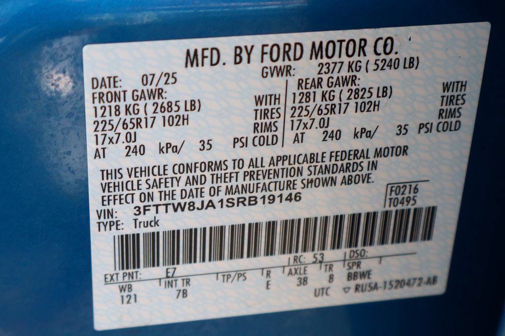 Used 2025 Ford Maverick XLT w/ Equipment Group 302A AWD/4WD image 50