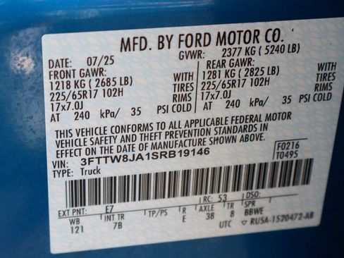 Used 2025 Ford Maverick XLT w/ Equipment Group 302A AWD/4WD image 50