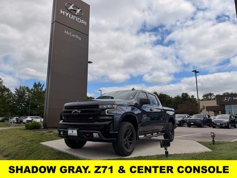 Used 2021 Chevrolet Silverado 1500 LT Trail Boss w/ LPO, Dark Essentials Package AWD/4WD image 1