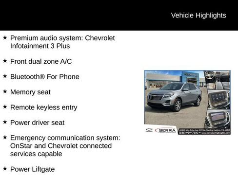 Certified 2024 Chevrolet Equinox Premier w/ LPO, Floor Liner Package AWD/4WD image 5
