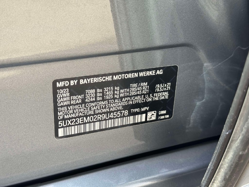 Certified 2024 BMW X7 xDrive40i AWD/4WD image 27