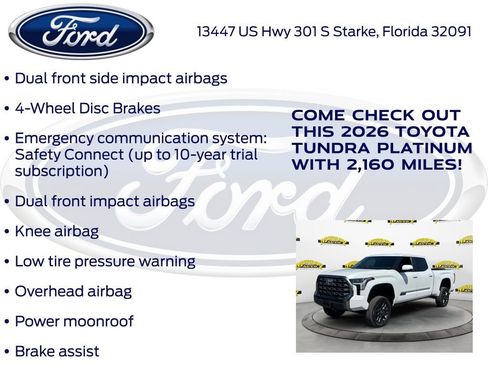 Used 2026 Toyota Tundra Platinum AWD/4WD image 30