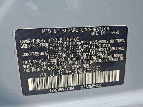 Used 2021 Subaru Crosstrek 2.0i Premium AWD/4WD image 26