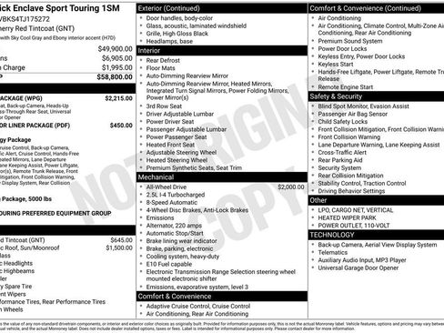 New 2026 Buick Enclave Sport Touring w/ Power Package image 27