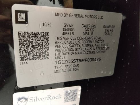 Used 2021 Chevrolet Malibu LS w/ LPO, Convenience Package 2 FWD image 33