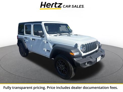Used 2025 Jeep Wrangler Unlimited Sport AWD/4WD image 1