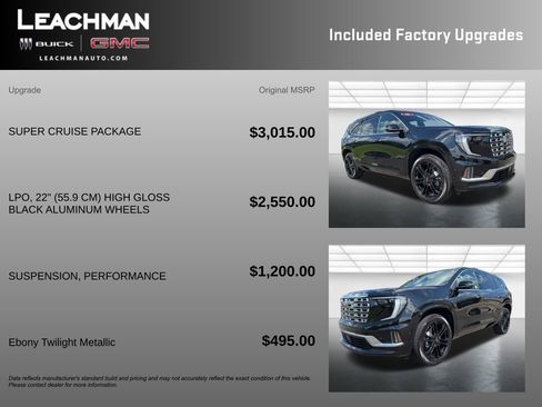 Certified 2026 GMC Acadia Denali w/ Super Cruise Package AWD/4WD image 11