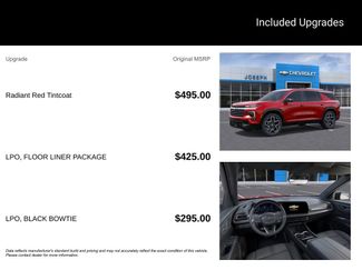 New 2026 Chevrolet Traverse High Country w/ LPO, Floor Liner Package FWD video 3