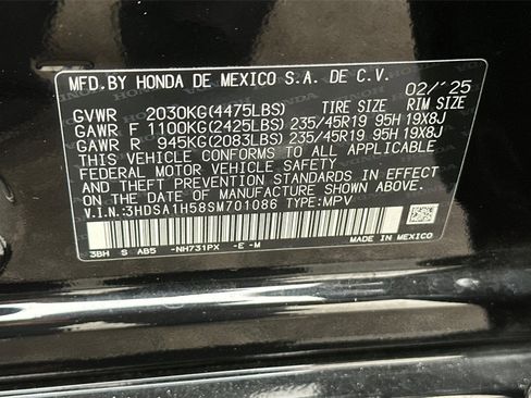 Certified 2025 Acura ADX A-Spec image 36