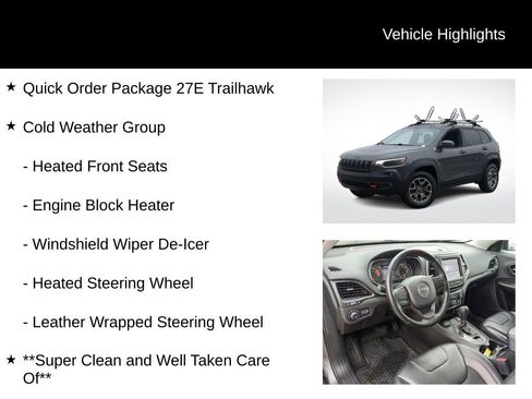 Used 2020 Jeep Cherokee Trailhawk w/ Cold Weather Group image 6