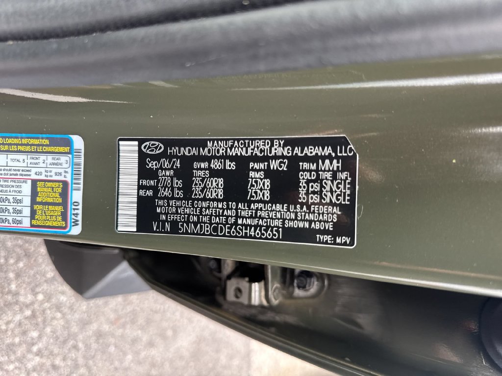 Used 2025 Hyundai Tucson SEL AWD/4WD image 24