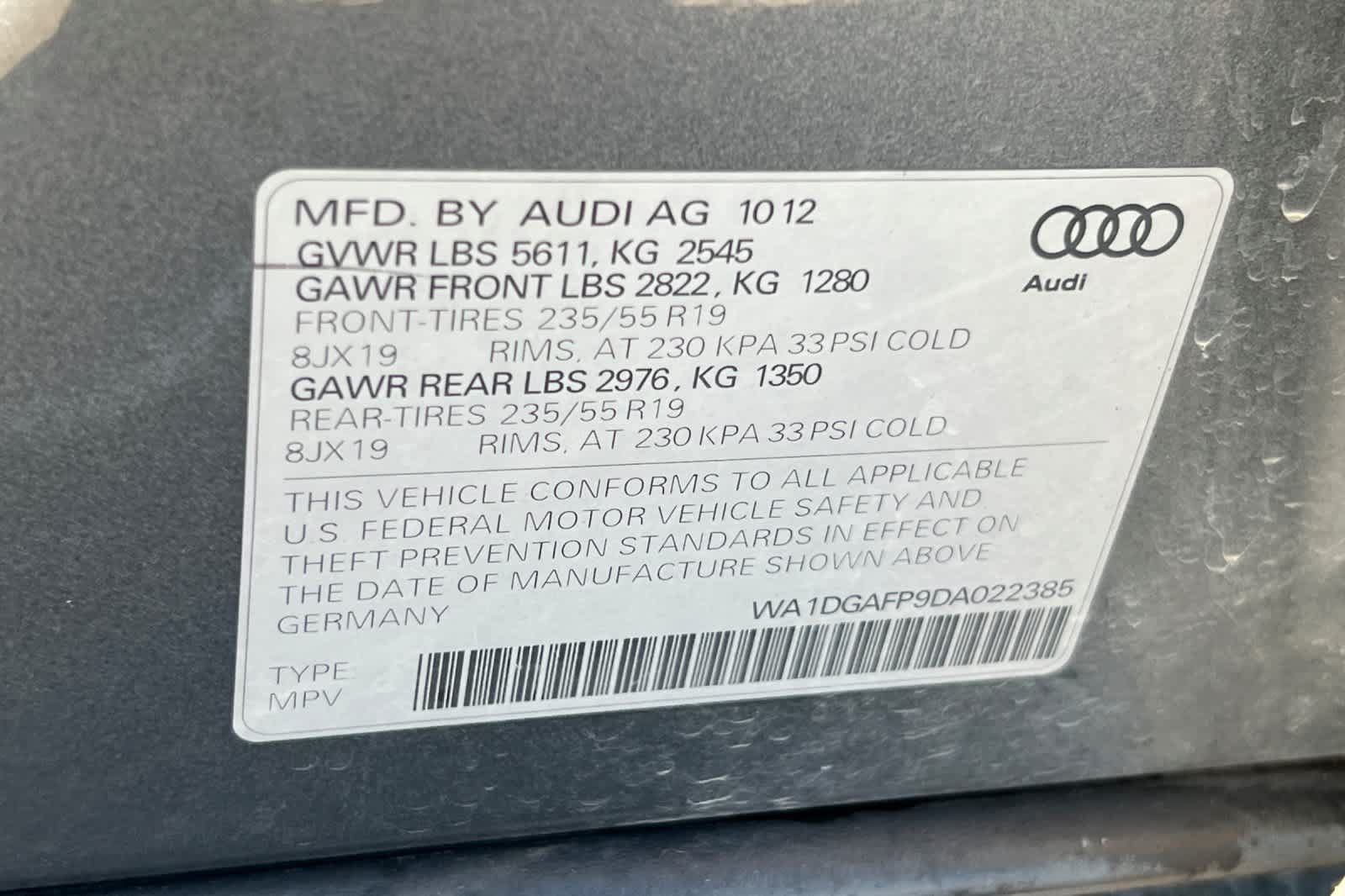 Used 2013 Audi Q5 3.0T Premium Plus w/ Audi MMI Navigation Plus Pkg AWD/4WD image 36