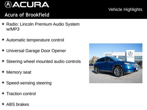 Used 2020 Lincoln Corsair AWD w/ Premium Package image 8