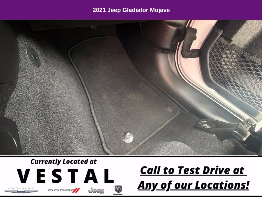 Used 2021 Jeep Gladiator Mojave w/ Dual Top Group AWD/4WD image 39
